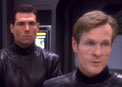 Luther Sloan [right] and another Section 31 operative [DS9]
